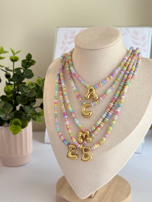 Sugar Letter Necklace