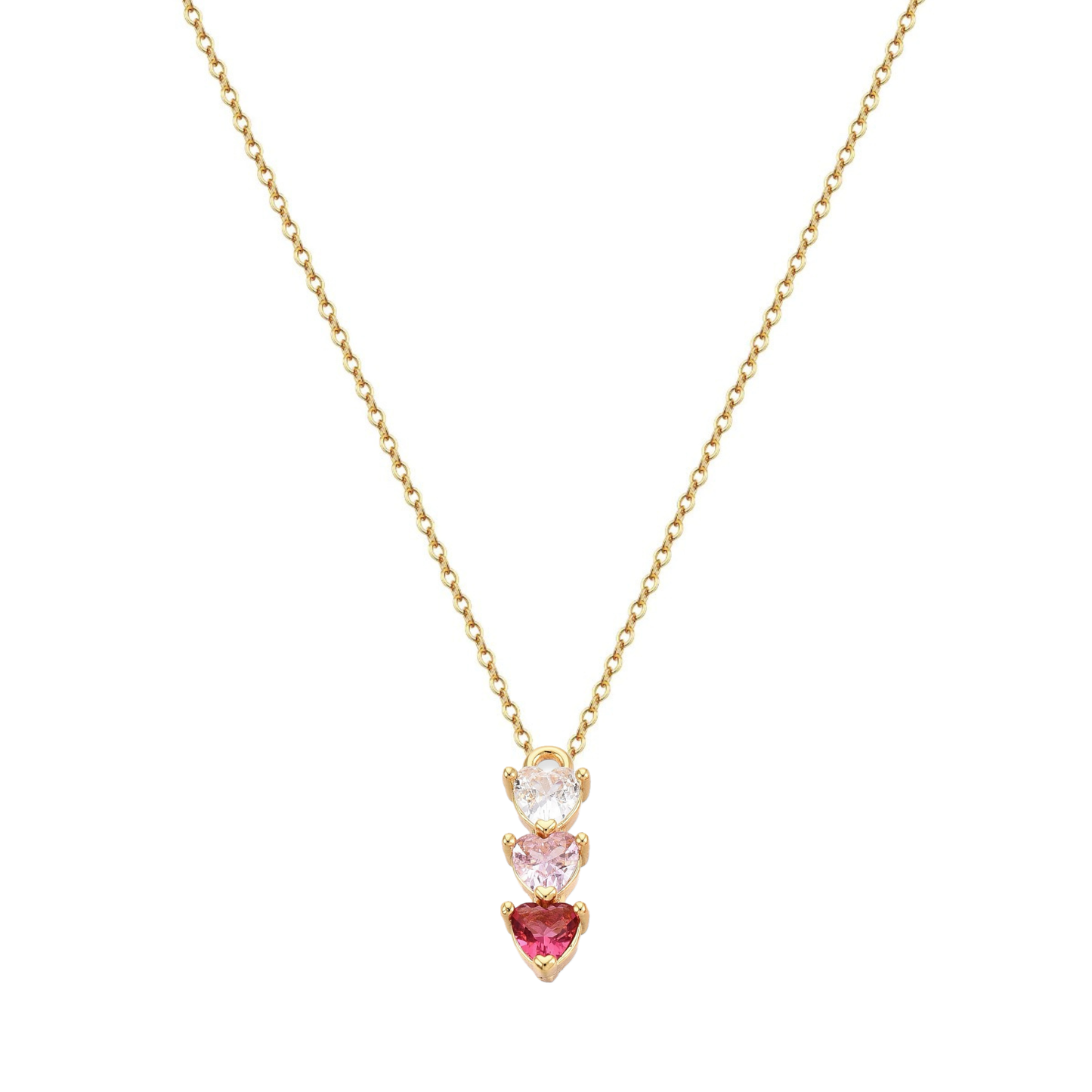 Triple Heart Necklace